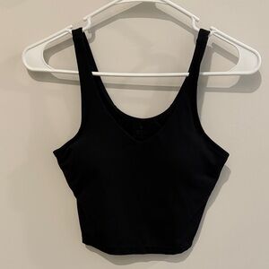 Amazon Black V-Neck Women's Tank Top